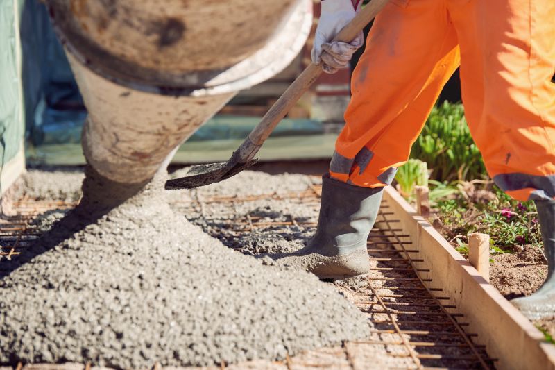 Ideal seasons for concrete work