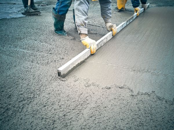 Cement Slab Installation in Federal Way